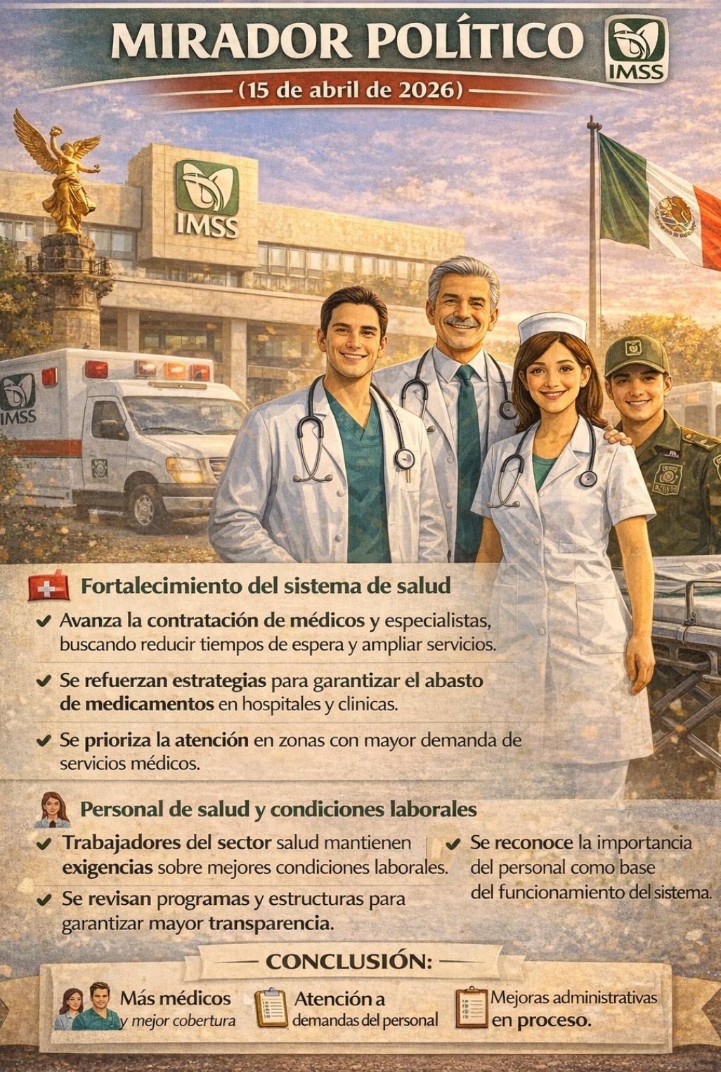 El instituto busca mayor eficiencia y control en su operación.